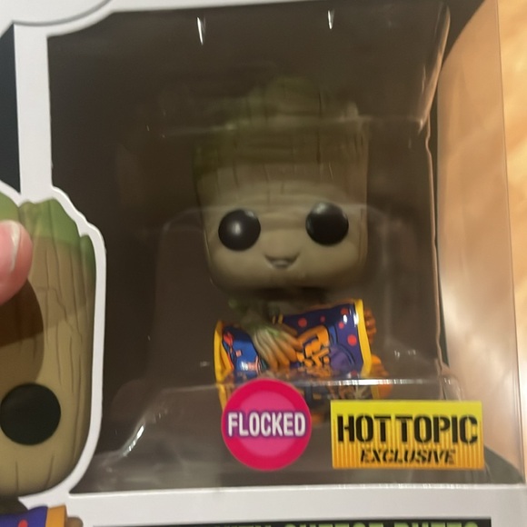 Groot with Cheetos Funko #1196 - Picture 4 of 5